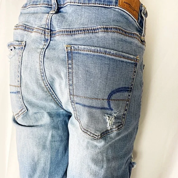 AMERICAN EAGLE OUTFITTERS - Super Stretch Distressed Jeans 👖 - Picture 9 of 12